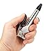 Honoson 4 Pieces 1/4 NPT Lever Blow Gun Air Nozzle Dust Cleaning Blower Gun with Rubber and Safety Tip Nozzles Air Tool for Home Shop Garage Industry(Black)