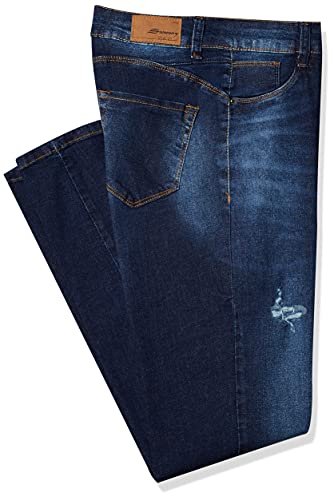 Calça jeans plus size, Feminino, Azul, 50