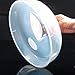 Large Microwave Cover for Food Easy Grip Microwave Splatter Cover Guard Lid with Steam Vent and BPA Free & 11.5 Inch, Dishwasher Safe