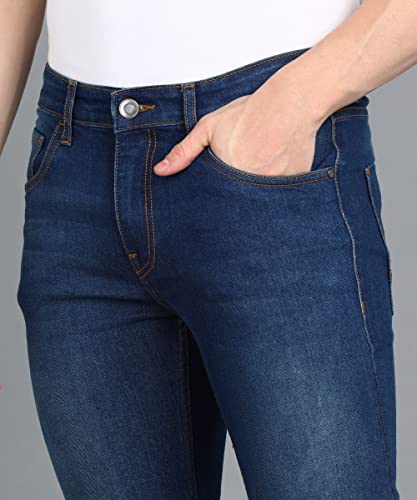 Image of Urbano Fashion Men's Stretch Fit Mid Rise Jeans