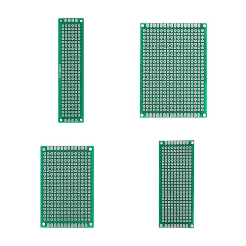 Circuit imprimé double face vert en kit de 4 plaques PCB pour projets électroniques DIY - 6