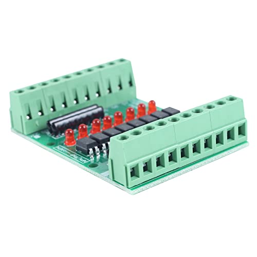 8-Channel Optocoupler Isolation Board,Dc 3.3V 5V Pnp Npn Signal Converter Voltage Converter Adapter Module #TOP3