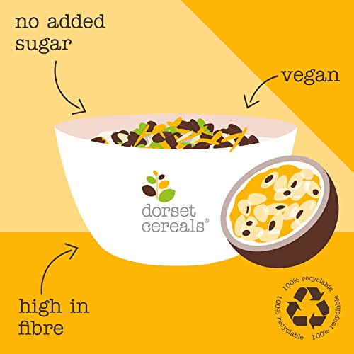 Dorset Cereals, Gloriously Nutty Muesli Healthy Breakfast Cereal Vegan High Fibre Packs of 500g (Pack of 5) - Image 6
