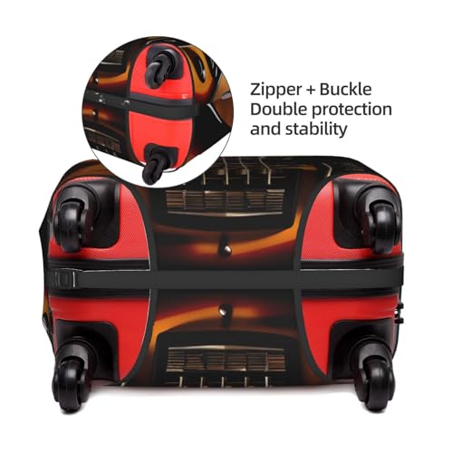 Instrumental Guitar Suitcase Cover Luggage Protective Case High Elasticity Material For Travelers4