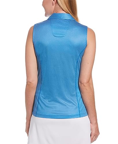 Image of PGA Tour Women's Petite Airflux Sleeveless Polos
