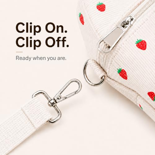 Image of LOVELYWIND Large Insulated Lunch Bag Women, Cute Strawberry Lunch Box 12L | Large Shoulder Strap Lunch Tote With Insulated Lining; Stylish Look For Work, School, Picnic, And Organized Meals.