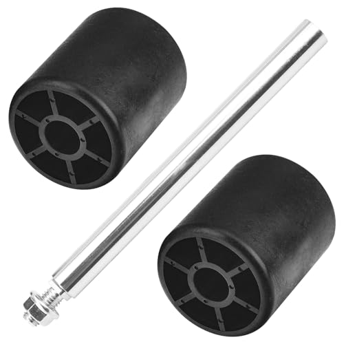 Deck Roller with Shaft Rod - 2 Pcs for J-OHN Deer-e M113955 M41644 Mowers