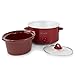 Crock-Pot Small 4 Quart Manual Slow Cooker and Food Warmer, Red (SCV401-TR)