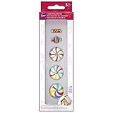Wilton Royal Icing Decorations 5/Pkg-Gingerbread Colorful Candy