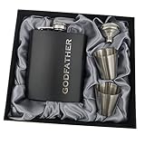 Propuesta de regalo para padrino de ahijado: petaca grabada