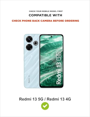 Image of SBMS Flip Cover for Redmi 13 5G / Redmi 13 4G Back Cover Case with Magnatic Closure | Inbuilt Stand | Card & Money Pocket (Mat Black)