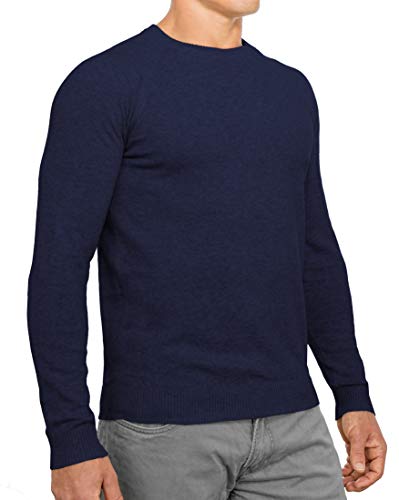 CC Perfect Slim Fit Crewneck Sweaters for Men | Lightweight Breathable Mens Sweater | Soft Fitted Pullover for Men2
