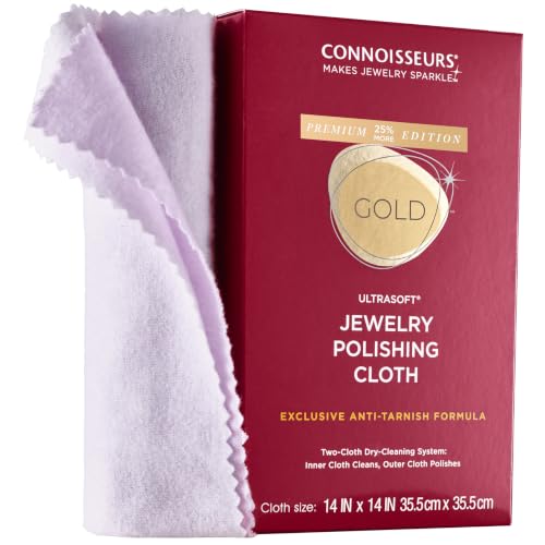 CONNOISSEURS - Extra Large Polishing Cloth - 14x14 Inches