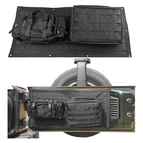 Rangement accessoires Jeep Wrangler JK en textile robuste