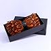 Huliyhus Fashion Elegant Feather Bow Ties Party Banquet Bowties Adjustable Men's Pre-tied Bow Ties for Wedding Party (05) One Size