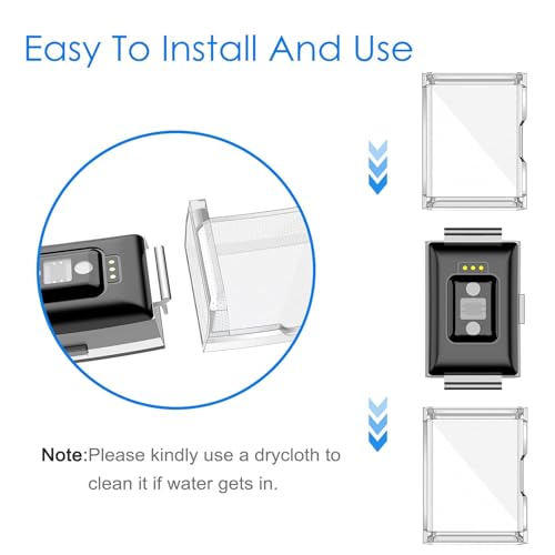 Fintie [3 Pack] Fintie Case Compatible With Fitbit Charge 2, Full-Around Screen Protector Tpu Case Cover Bumper Shell Compatible With Fitbit Charge 2 thumb #5