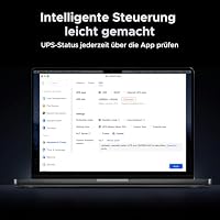 UGREEN 120W USV-Netzteil, Überspannungsschutz, kompatibel mit UGOS Pro, App-Steuerung, unterbrechungsfreie Stromversorgung für UGREEN DH2300/DH4300 Plus/DXP2800 Serie/DXP4800 Serie/DXP480T Plus – Ansicht 3