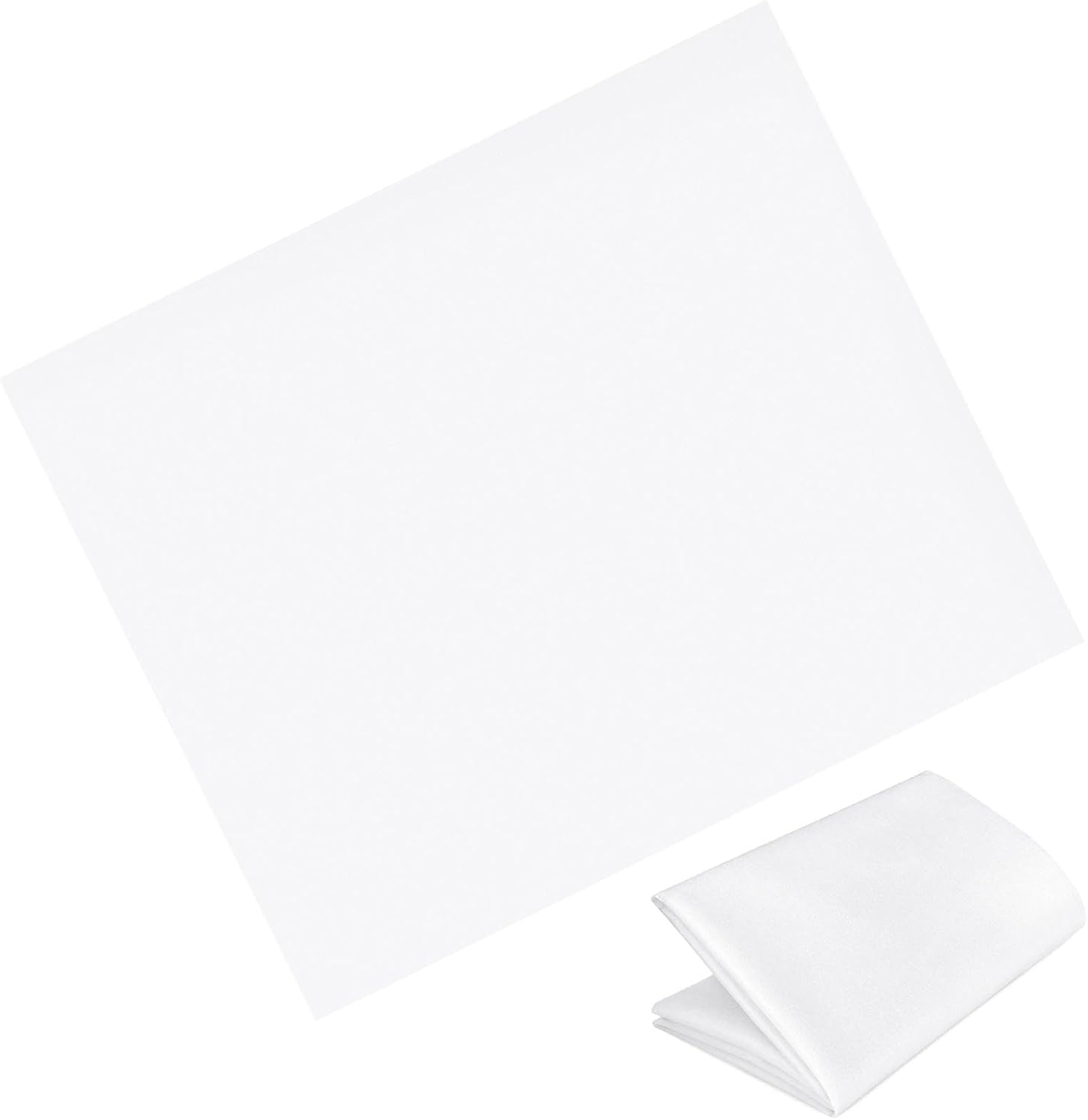 Iron-On Fusible Fleece Interfacing 1m x 1m Medium Weight One-Sided Loft Fusible Foam Stabilizer for Bag Making, Sewing, Curtain, Clothing and Home Decor