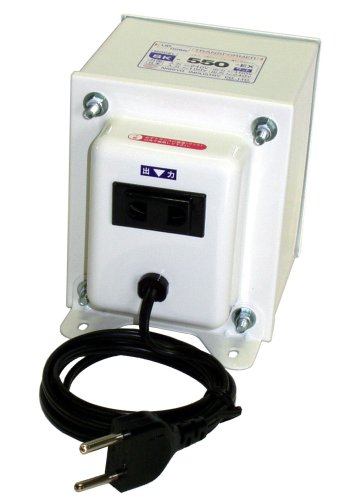 日章工業 変圧器 海外 国内 両用タイプ AC240V⇔AC100V 550W SKシリーズ SK-550EX
