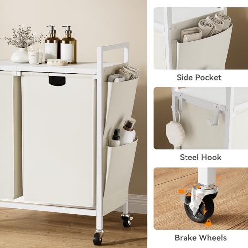 Wowlive Double Laundry Hamper thumbnail 6