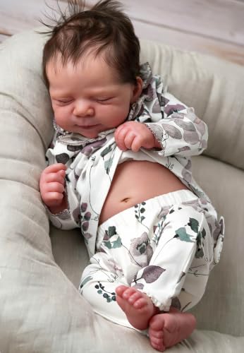 Zero Pam Reborn Baby Dolls-18 in Realistic Baby Doll, Reborn Baby Dolls Full Body Girl, Real Life Reborns Dolls with Accessories