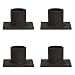Distressed Iron Taper Holders (4, 2x1.5x1 Inch)