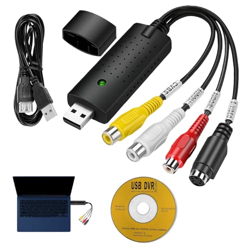 Capture Vidéo et Carte d’Acquisition Vidéo, Numériser Cassette VHS, Convertisseur VHS...