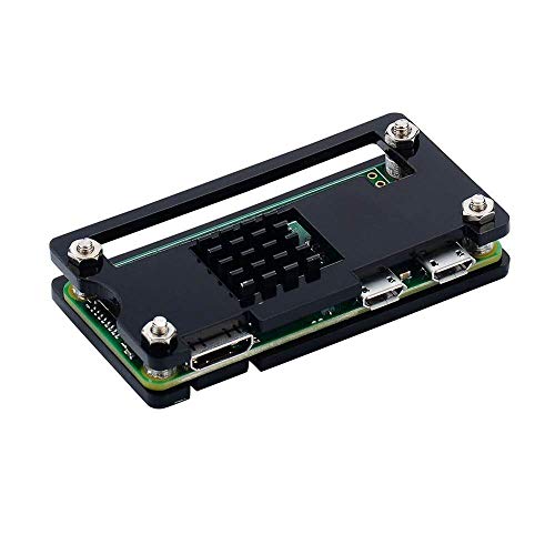 Image of Raspberry Pi 2 W Zero Starter Kit for Raspberry Pi Zero W and Pi Zero 1.3 (Acrylic Black)