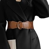 Recomendación de combinación --- Este cinturón de cadera es adecuado para las 4 estaciones y se puede combinar con tu vestido, camisa, suéter y abrigo. Accesorio elegante para el uso diario o ocasiones especiales.