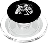 Photo Gallery bull terrier inglese skeleton moon halloween, amante dei cani popsockets popgrip per magsafe Photo Gallery bull terrier inglese skeleton moon halloween, amante dei cani popsockets popgrip per magsafe