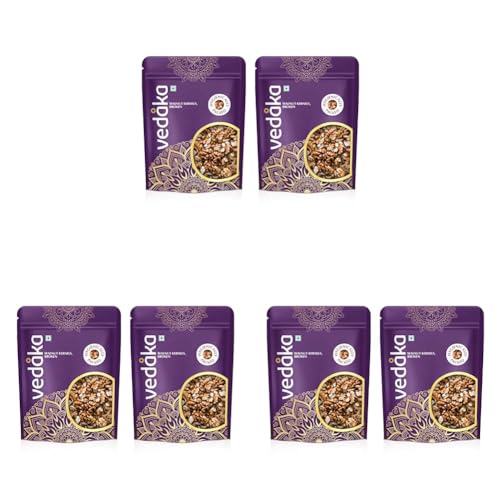 Image of Amazon Brand - Vedaka Dried Walnut Kernels | Premium Walnut Kernel | 1 Kg | Broken Akhrot | Delectable And Crunchy | Pack Of 6, Each 500 G
