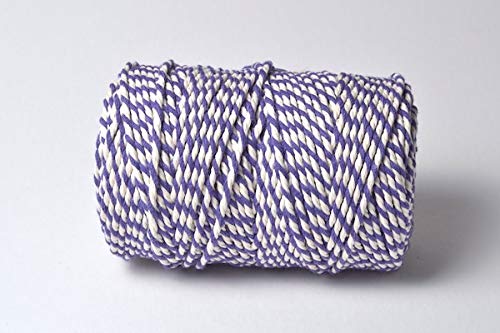 10m - Everlasto Chunky Beautiful Baker's Original Cotton Craft Twine (4mm approx) (VIOLET)