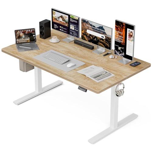 Grandder 55x32 Large Electric Standing Desk, Height...