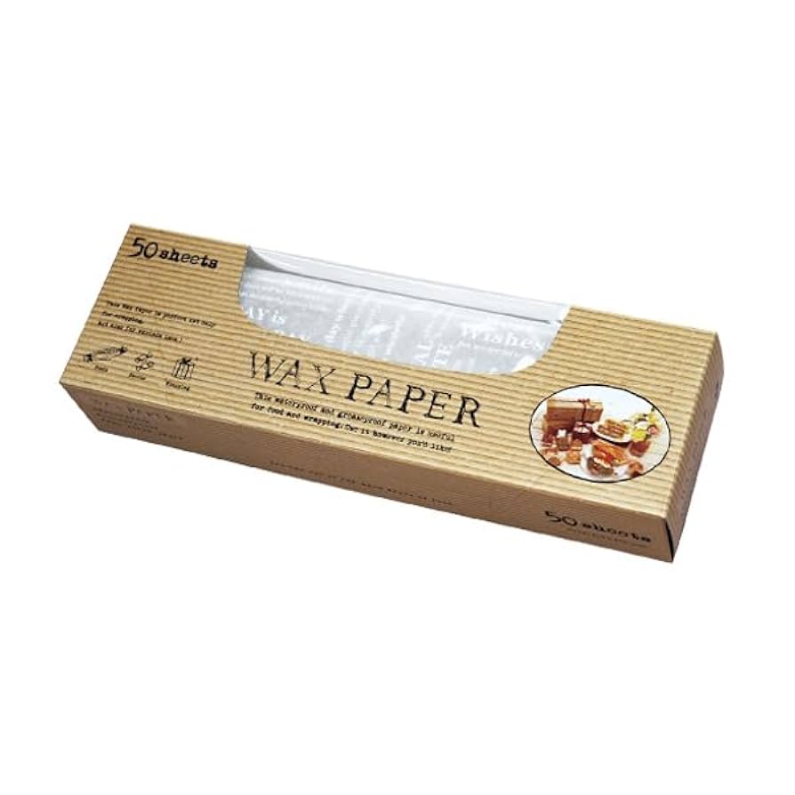 Amazon.co.jp: ワックスペーパー M(メッセージ) 50枚入 シート