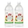 Liebers White Vinegar All-Natural Distilled White Vinegar Non-Gluten and Non-GMO Vinegar for Cleaning Purpose and Cooking 32oz White Distilled Vinegar Bulk Vinegar 5 Percent Acidity Pack of 2