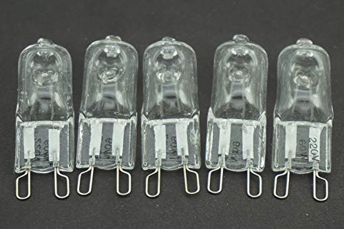 Lamp Bases 5 PCS/Lot G 9 Pin Halogen 120 v Volt | 25W 35W 40W 50W 60 W | watt Light Bulb JCD G9 - (Color: 40W)