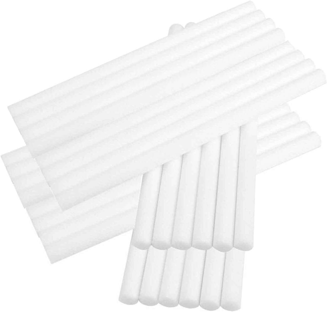 20PCS Humidifier Sticks Cotton Filter Refill Sticks Humidifier Replacement Filter Cotton Sticks Humidifier Filter Stick Sponge Stick Refills Wick Stick for Portable USB Mini Humidifiers in Home