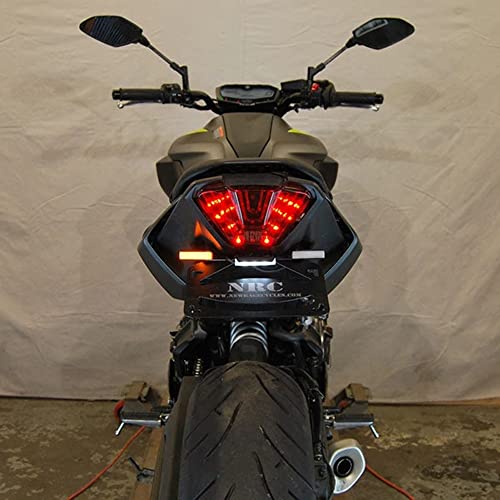 New Rage Cycles Fender Eliminator Compatible with Yamaha MT-07 (2018-Present) Tucked 2021-Present No Thanks - Thumbnail 3