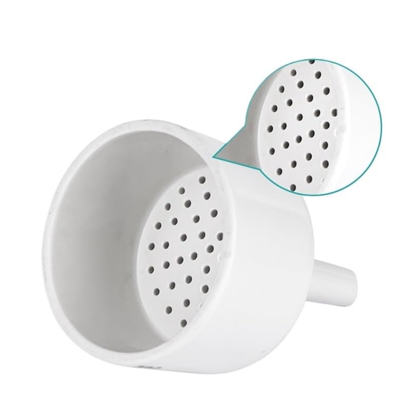 Embudo Büchner de Porcelana 40-300mm, Embudo de Filtración Cerámico para Filtración al Vacío/Succión en Laboratorio, Química, Separación Sólido-Líquido(300mm)