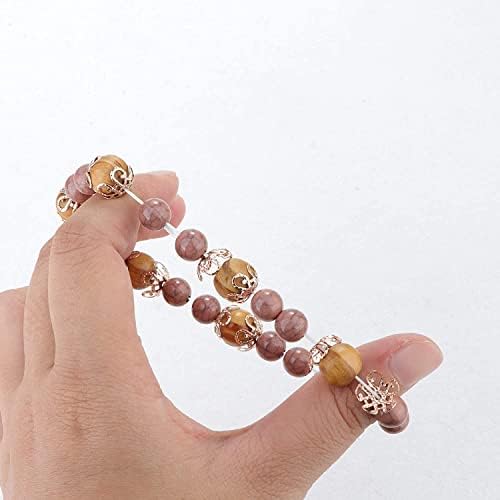 LOLIAS 8 Sets Bohemian Stackable Bead Bracelets Stretch Tree of Life Bracelet Coil Bracelet for Women Multilayered Bracelet Bangles Set Fashion Beads Jewelery