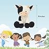 BSVOME 9 inches Cow Stuffed Animal Soft Plush Cute Cow Doll for Boys Girls #2