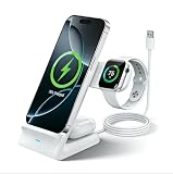 Ya en manzanajugosa.com: Unico Cargador Inalámbrico 3 en 1 Portátil Rápido 15W con Cable sin Cargador para iPhone 17/16/15/14/13/12 para AirPods para Apple Watch Ultra/SE (Adaptador no Incluido)
