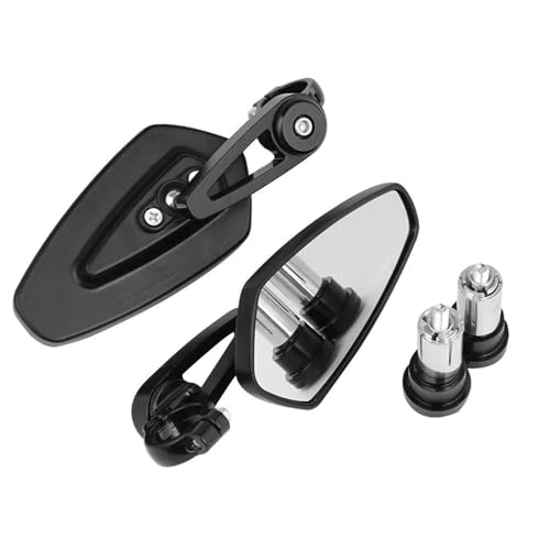 Espejos retrovisores de moto de aluminio estilo café racer para manillar Suzuki 7/8