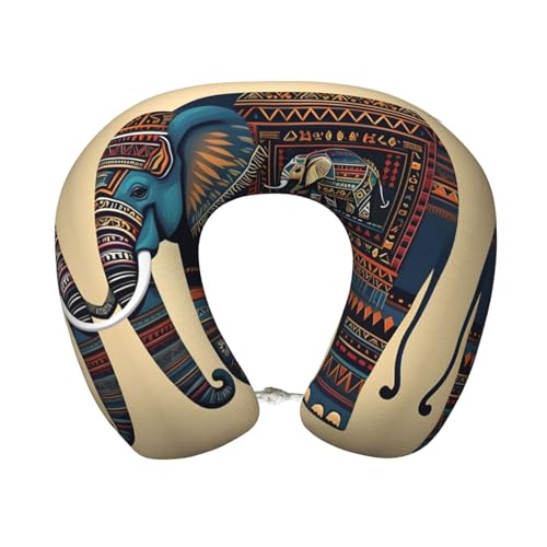 Almohada de poliéster negra para cuello tamaño único miniatura 1