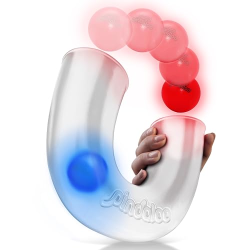 pindaloo Juggling Skill Game for Teenagers and Adults. Single Player OR with Friends. Gift for boy Girl from 10 Year Old to Adult. Toys Games Gifts Gadgets for Teens Teenagers. (Neon)