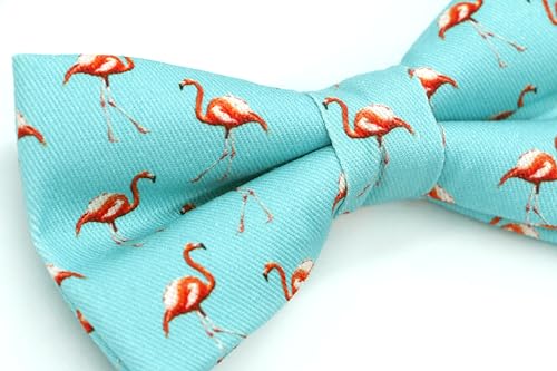 Image of OCIA Cute Pattern Pre-tied Bow Tie Adjustable Bowties for Adult & Children