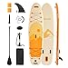 VEVOR Tavola da Paddle in Piedi 304,8 x 83,8 x 15,2 cm Tavola da Paddle SUP Ultraleggera, Tutti gli Accessori Inclusi, Pompa, Pagaia, Pinna, Zaino, Laccio per Caviglia, Cinghia, Ponte Antiscivolo