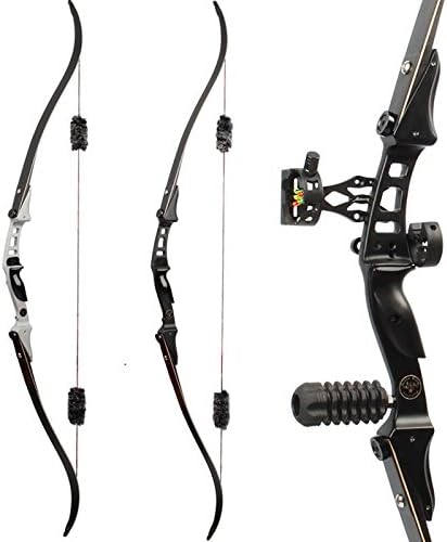 Tongtu Outdoor Archery Recurve Bow 20-50lbs Takedown Hunting Adult Bow