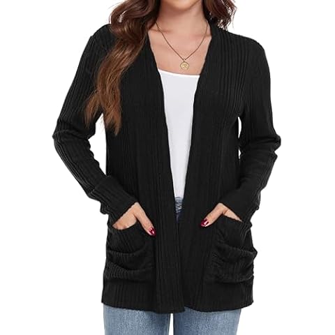 GRECERELLE Women's Lightweight Casual Cardigans Cover