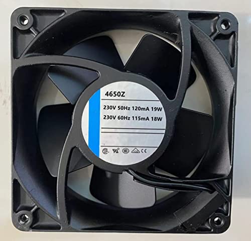 Ventilador de refrigeración con flujo constante de 19W y 230V para disipación de calor 12038